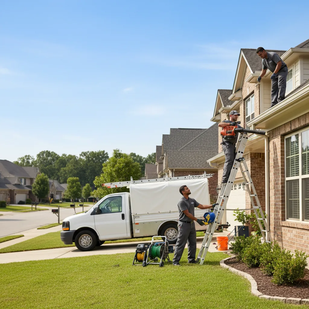 Home Gutter Service in Rocky Ford, GA near me